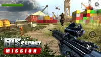 FPS Secret Mission Strike : Team Shooter Screen Shot 1