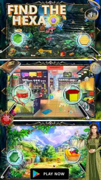 Find Hexa Now - Fantasy hidden Object Game Screen Shot 7