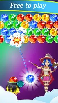 Bubble Shooter: Pop Witch Blast Screen Shot 0