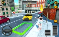 Modern Taxi Driver Game - New York Taxi 2019 Screen Shot 0