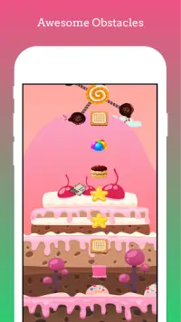Bird Game 2020 -🦜Flappy in Candyland Screen Shot 1