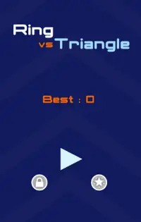 Ring vs Triangle - Test your reaction speed! Screen Shot 0