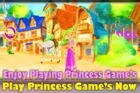 Adventures horse princesse rapunzel Screen Shot 2