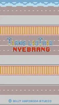 Tiang Listrik Nyebrang - Electric Crossy Road Game Screen Shot 0