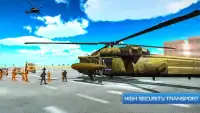 Army Criminals Transport - Polizeiflugzeuge Sim Screen Shot 5