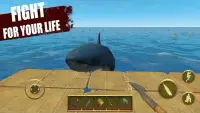 Last Day on Raft: Supervivencia de Tiburones Screen Shot 4