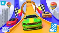 Hot Car Stunts 3D Car Games Screen Shot 1