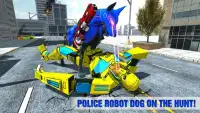 NAS Policja Real Robot Pies - Transforming K9 Gry Screen Shot 0