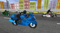 Motor Bike Tráfego Rider 3D Screen Shot 3