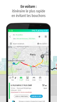 Mappy – Plan, Comparateur d’itinéraires, GPS Screen Shot 2