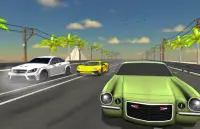 เกมแข่งรถบนถนนการจราจรบนทางหลวง 3 มิติสำหรับนักแ Screen Shot 7