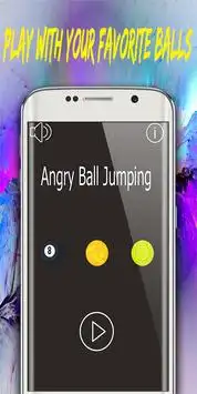 Angry Ball Jumping Screen Shot 2