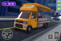 Food Truck Driver - Cafe Truck Driving Games Screen Shot 3