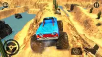 Roller coaster Monster Truck Stunt:Car Racing Game Screen Shot 0