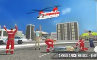 Спасание Вертолет Город Герой Screen Shot 10