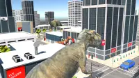 Dinosaur Simulator - City destroy Screen Shot 0