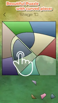 Curved Shape Puzzle Screen Shot 0