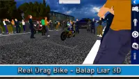Real Drag Bike - Balap Liar 3D Screen Shot 4