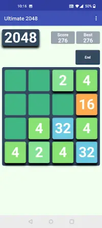 ULTIMATE 2048 AI Screen Shot 2