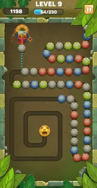 Marble Zumble Shooter - Jungle Marble Blast Screen Shot 6