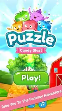 Candy Block Blast Puzzle - FREE - Farm Season Screen Shot 0