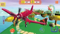 Flying planes Flights Simulator 3d 2021 Screen Shot 5