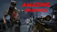 Zombie Shooting Sniper 3D Screen Shot 1