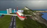 lalat pesawat simulasi 3D 2015 Screen Shot 2
