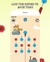 Rope Heroes- Fire rope rescue！ Screen Shot 9