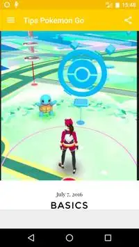 Tips Pokémon Go 2016 Screen Shot 0