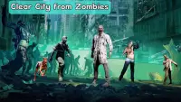 зомби стрельба: мертвых город война выживание Screen Shot 6