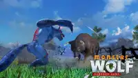 The Wolf Simulator : Angry Wild Animal Games Screen Shot 0