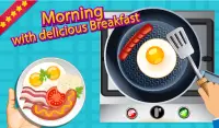 Breakfast Food Maker-Kitchen Cooking games Screen Shot 0