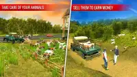 Grande trattore Trasporto merci Farming Simulator Screen Shot 8