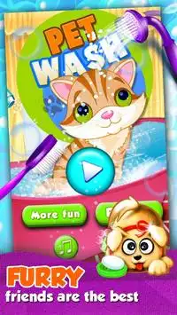 Wash Pets Screen Shot 2