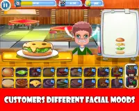 Top Burger Craze Fast Food Kitchen Chef Restaurant Screen Shot 2