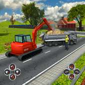 Excavator Crane Driving Simulator - Build Town