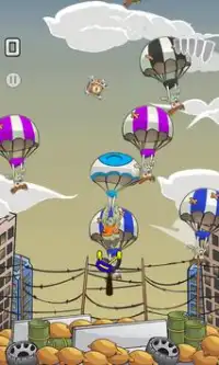 Zombie Parachute Screen Shot 3