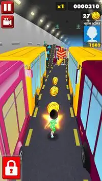 Subway Bus & Train Surf Skate Runner Screen Shot 6