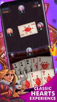 Hearts - Offline Card Games Screen Shot 0