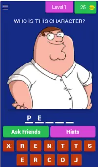 QUIZ FAMILY GUY Screen Shot 2