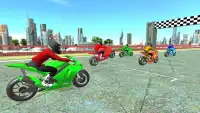 Moto Bike Highway Racer 3D Racing Game Screen Shot 3