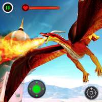 Flying Dragon Clash Simulator: Arqueros VS Dragone