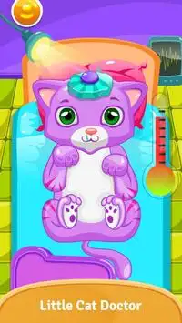 Kitty Cat Doctor - Pet Vet Doctor game Screen Shot 3