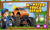 Monster Truck Repair Mechanic Shop Screen Shot 0