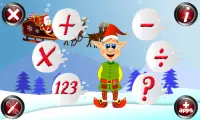 数学 -  クリスマスゲーム無料 - 算数ドリル Screen Shot 0