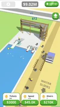 Idle Tap Splash Park Screen Shot 1