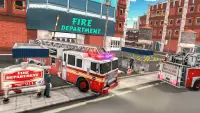 Fire Truck Games：911 Rescue Screen Shot 0