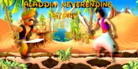 Endless adventure story of Aladin Run world Screen Shot 0