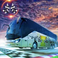 Modern Bus Drift Highway Racing Game 2021 Screen Shot 3